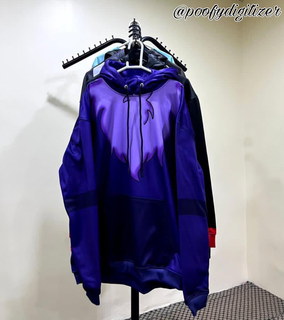 purple wolf front